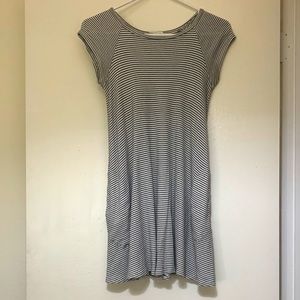 Black and White striped Dress LABOR DAY SALE